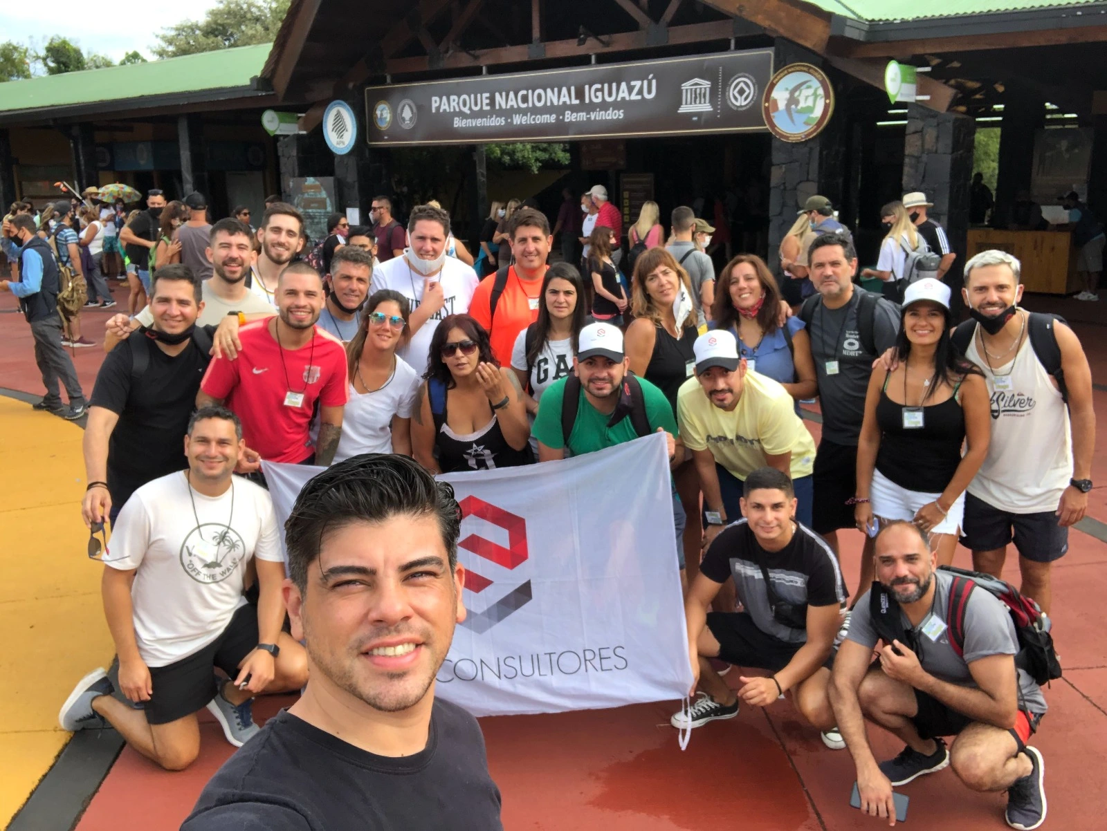 Equipo de Sega Consultores en convención de trabajo